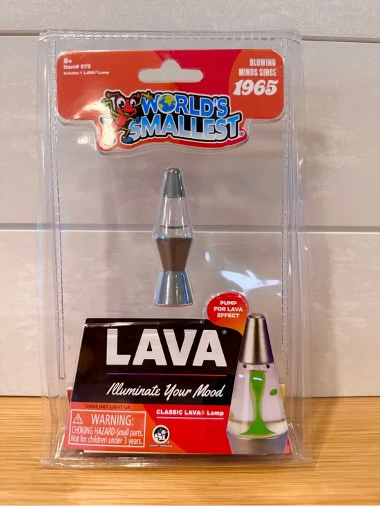 World's Smallest Lava Lamp