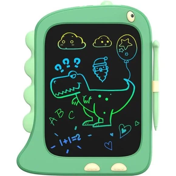 LCD Writing Tablet Boy Toys, Doodle Board Drawing Pad for Kids Old-Green