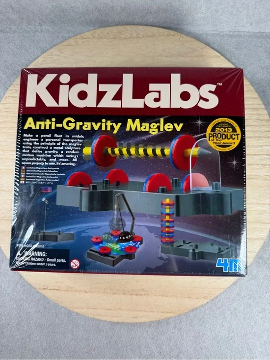 4M KidzLabs Anti-Gravity Maglev Science Kit Magnetic Levitation STEM Experiment
