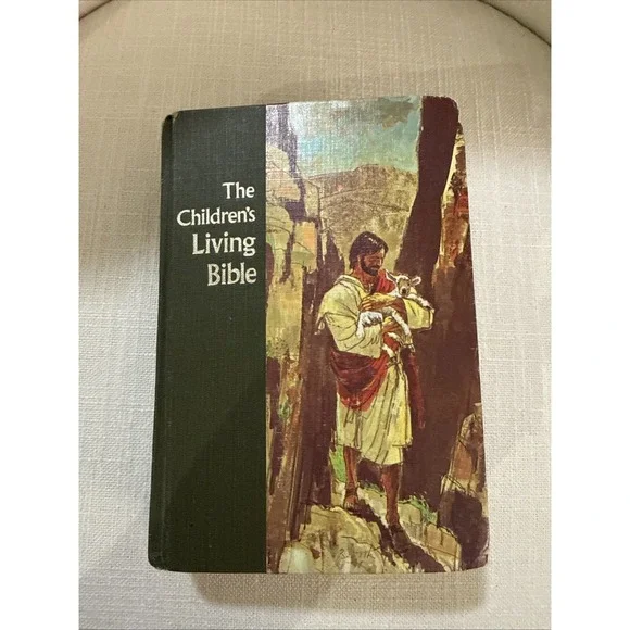 Vintage The Children's‎ Living Bible Paraphrased by Tyndale, Illustrated 1976 HC