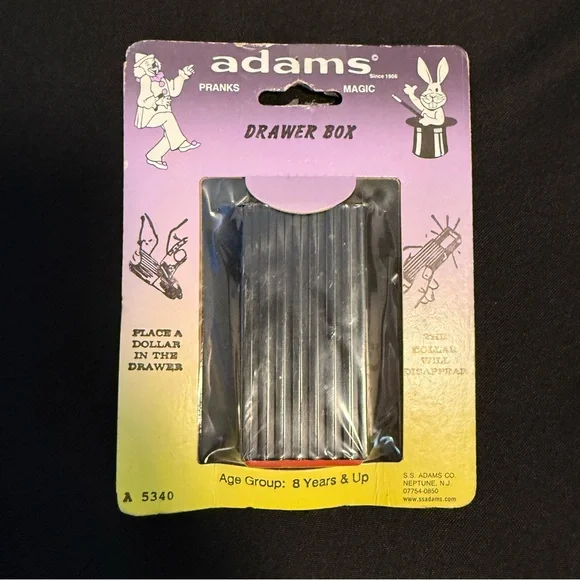 Adams Classic Gags & Jokes Magic‎ Drawer Box New In Box NIB A5340
