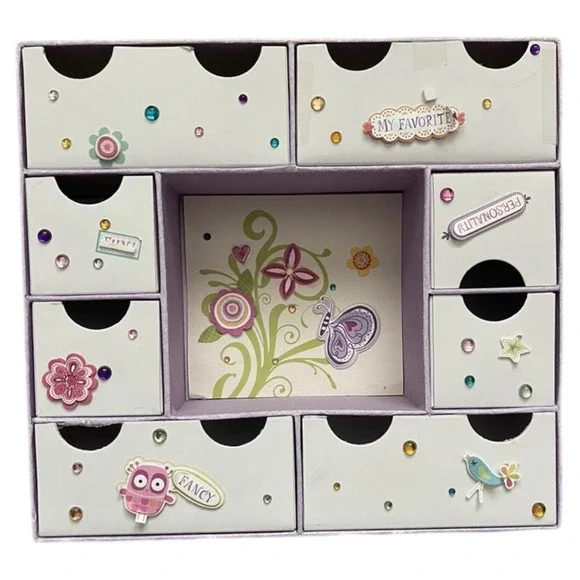 AMERICAN GIRL Jewelry Keeper Organizer 8 Drawers-11