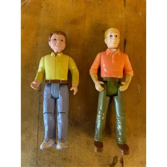 Fisher-Price lot  of two Dad’s dolls (8778)
