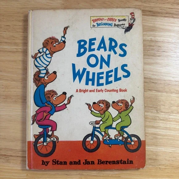 Bears on Wheels A‎ Bright and Early Book 1969 Stan and Jan Berenstain