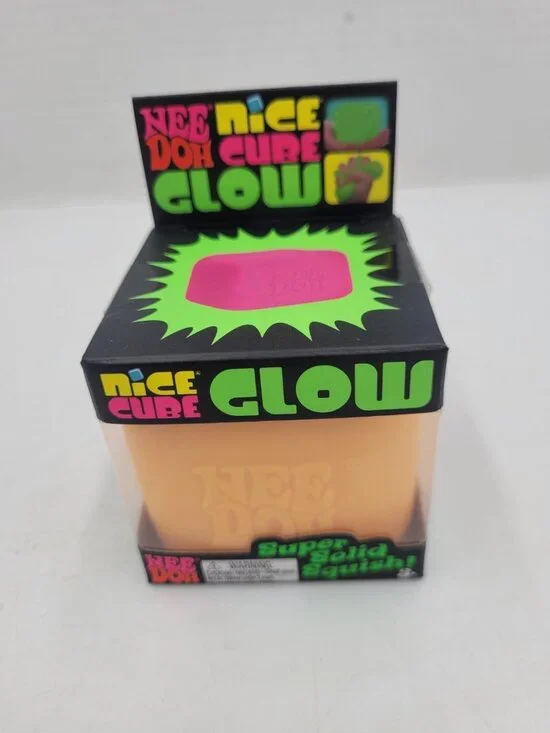 Needoh Nice Cube Glow In The Dark 