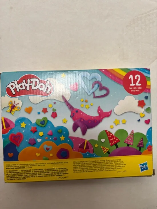 Kids Modeling Clay Set – Pink and Multicolor 12-Pack