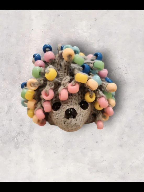 Kids Multicolor Beaded Hedgehog Fidget Toy