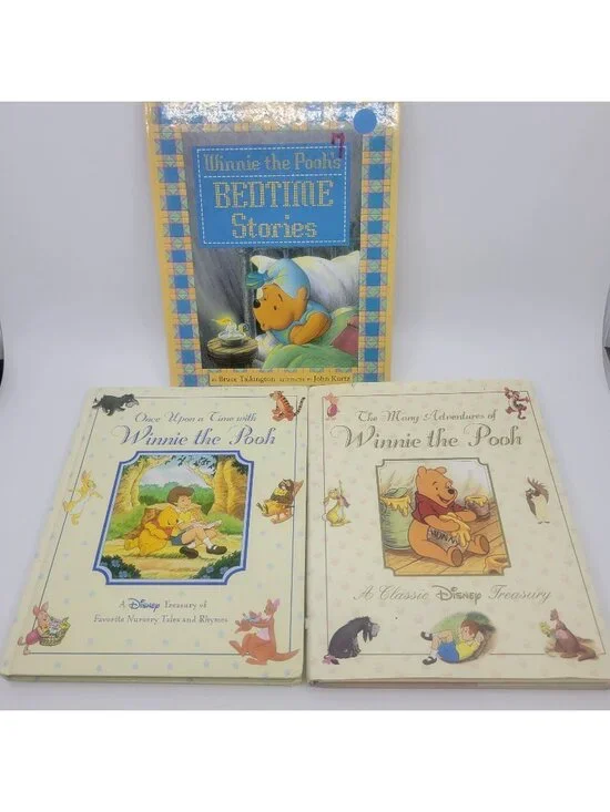 WINNIE THE POOH Lot of Hardback Children's Story Books - Disney Collections