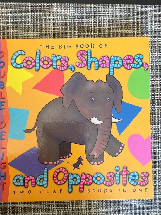 The Big Book of Colors, Shapes, and Opposites - NWT