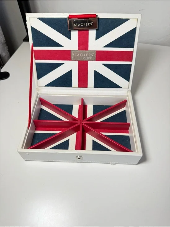 Stackers Union Jack Jewelry Box -