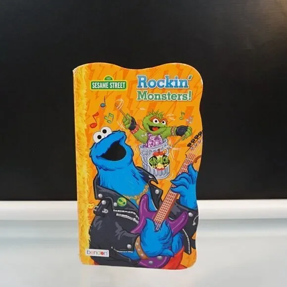 Sesame Street Rockin' Monsters 2020 Childrens Board Book