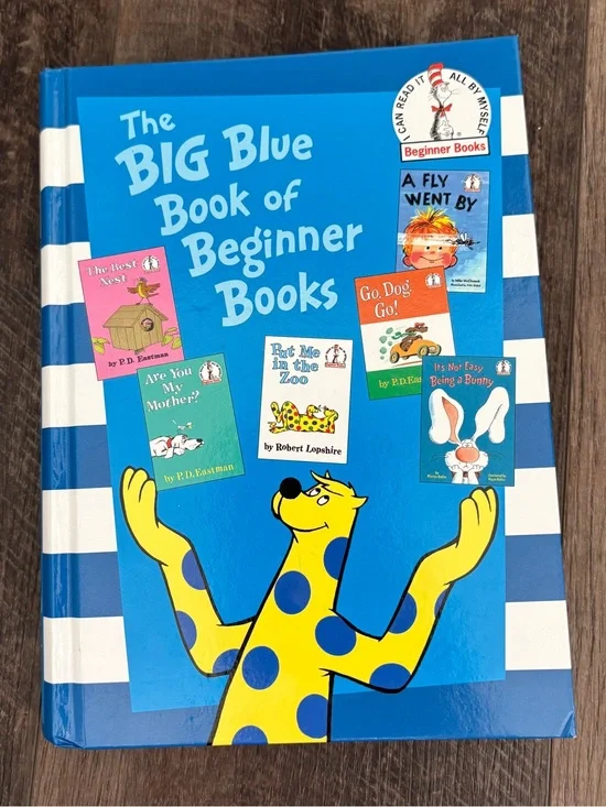 The BIG Blue Book of Beginner Books by Dr. Seuss - 6 Children’s Book Collection