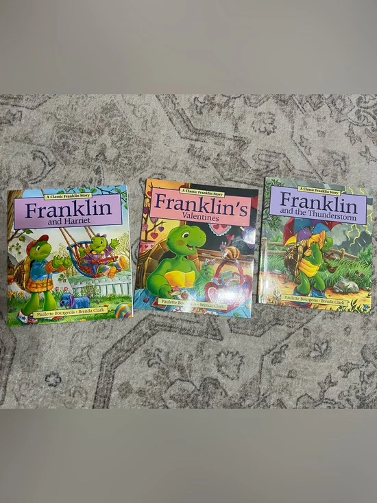 Franklin set of 3! Harriet, Thunderstorm, & Valentines.