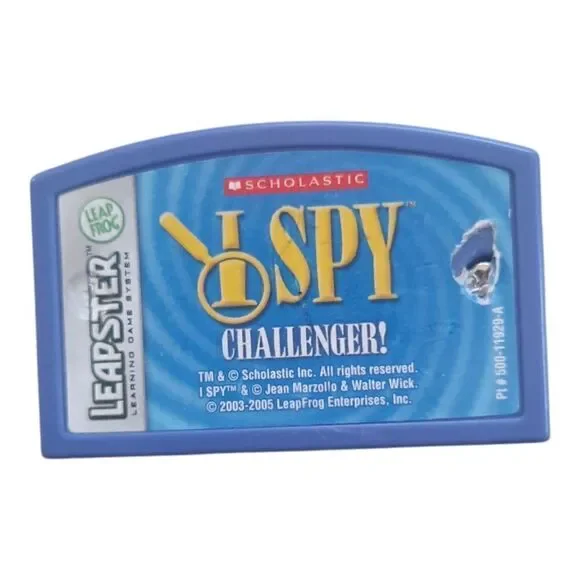 Leapster SCHOLASTIC I SPY CHALLENGE  Cartridge by Leap Frog Leapfrog