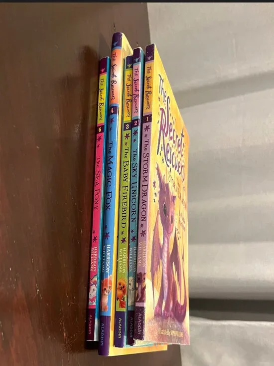 The Secret Rescuers Books, set of 5