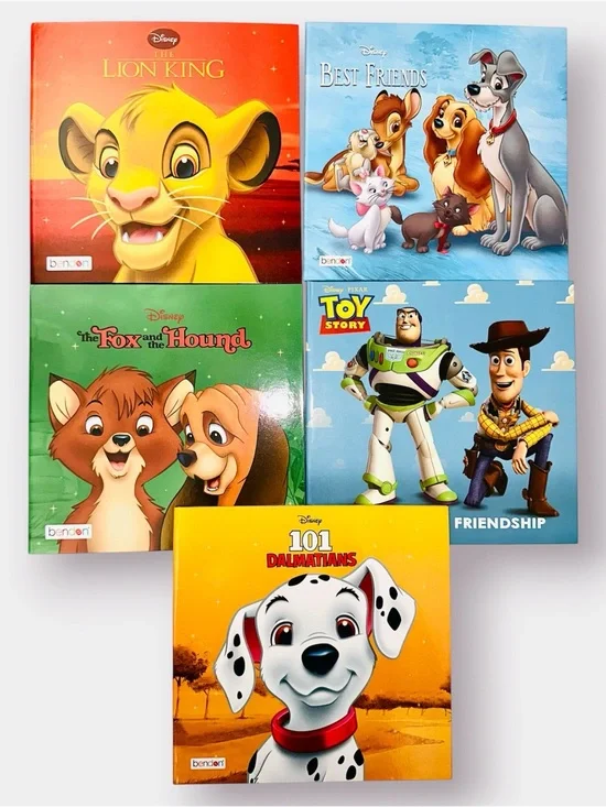 New 5pc Disney Children’s Book Bundle