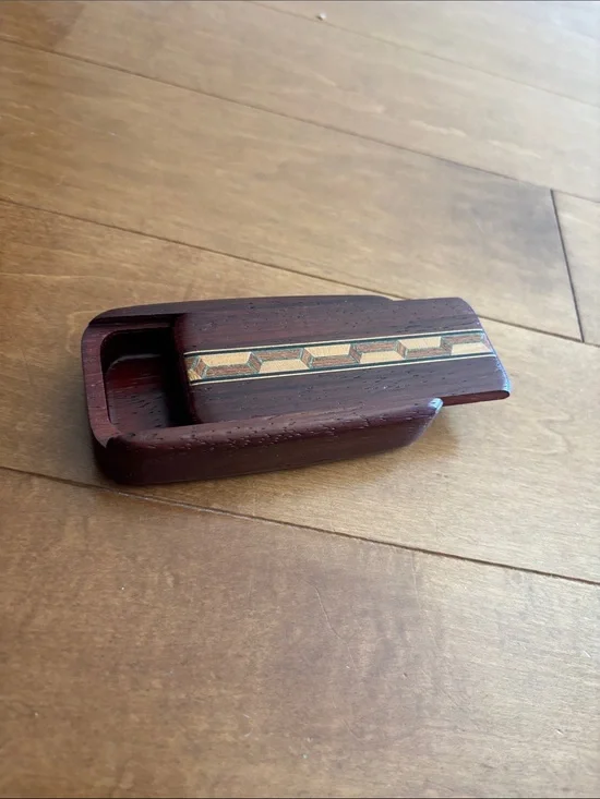 Vintage Wooden Secret Box