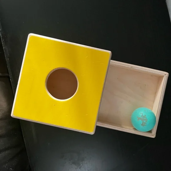 Lovevery Ball Drop Box from Inspector 7-8 Month Play Kit