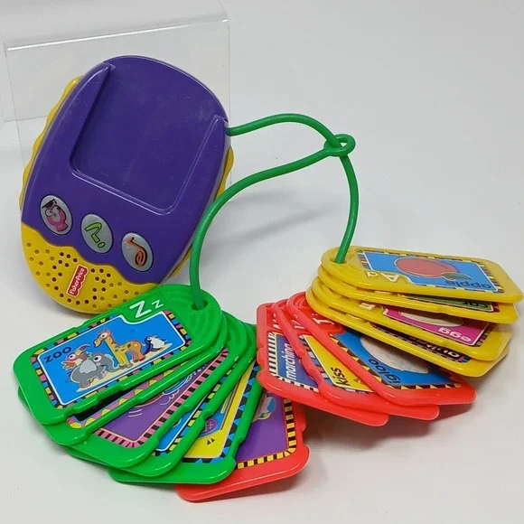 Works- Fisher Price Learning Sensations Alphabet Flash Cards