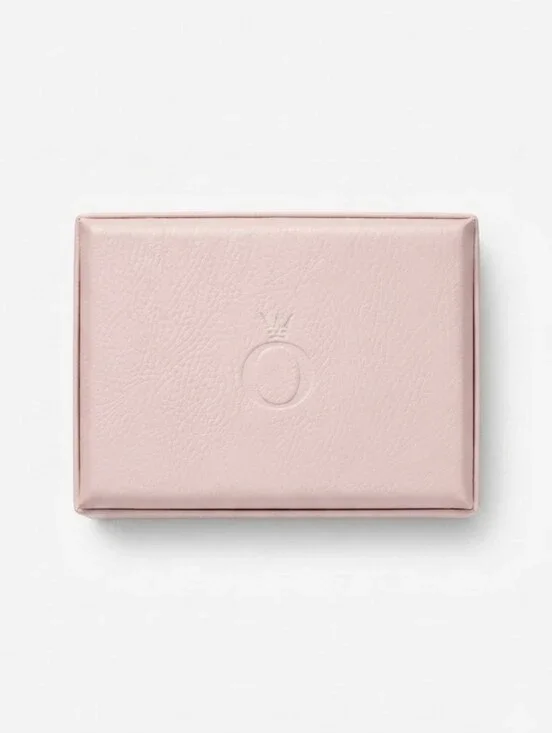 Authentic Pandora Limited Edition RETIRED Genuine Leather Jewelry Box Blush Pink