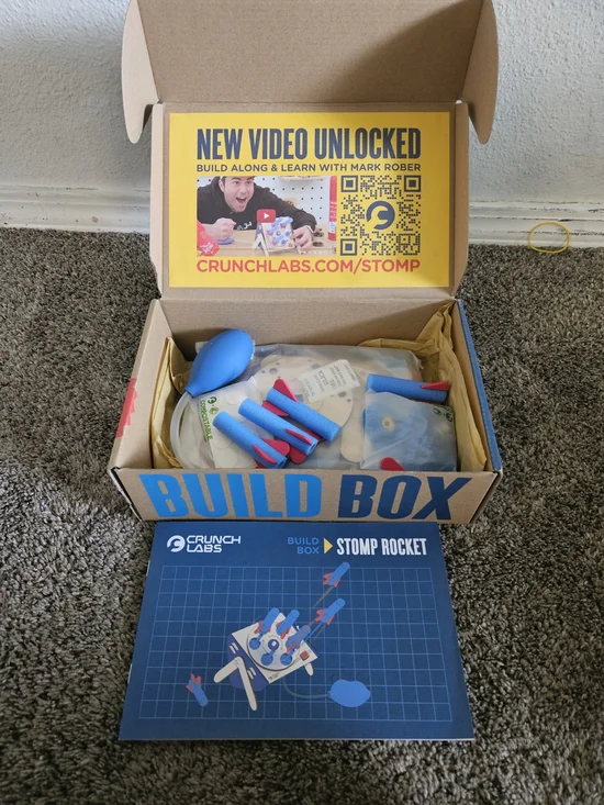 Crunch Labs Box: Mark Rober’s Stomp Box Brand New - Open Box