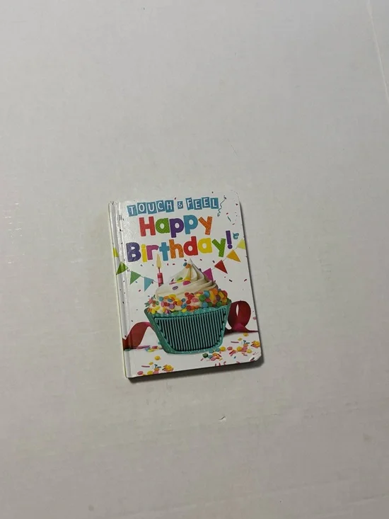 Touch and feel happy Birthday book