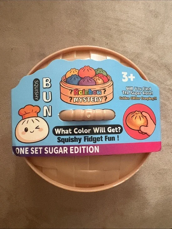 Squishy Bun Rainbow Mystery Sugar Edition - Beige