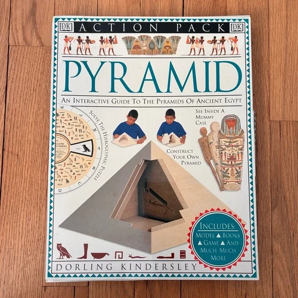 PYRAMID ACTION PACK By DORLING KINDERSLEY, Boxed Activity Set 1st Edition, 1994