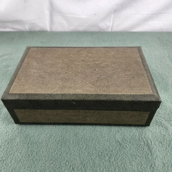 Vintage Swank Phillipe Scandinavian Malmö Sweden Men's Valet Jewelry Box