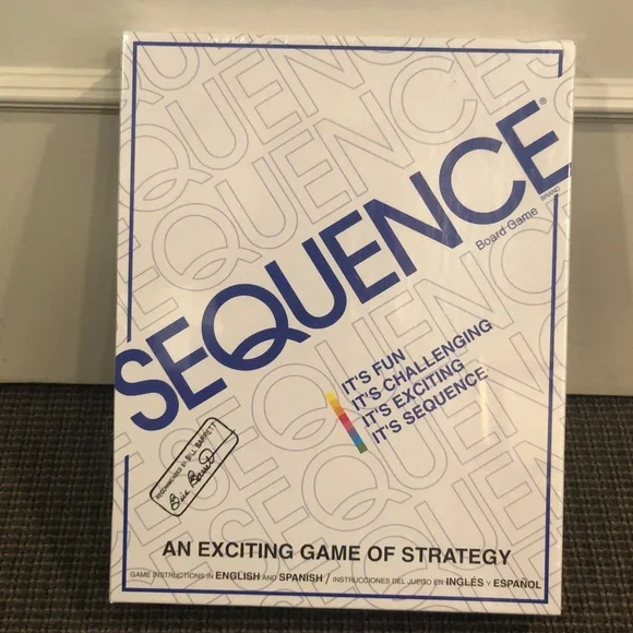 SEQUENCE STRATEGY BOARD GAME - NEVER OPENED