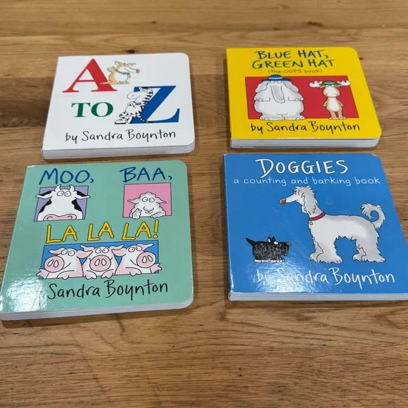Sandra Boynton's Greatest Hits The Big Blue Box 4 Board Book Set Little Simon