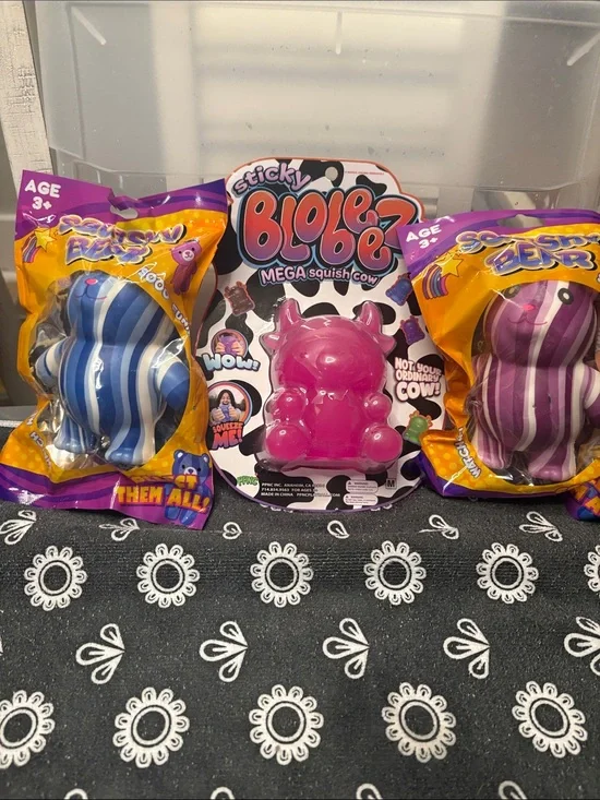 Trio of squishies