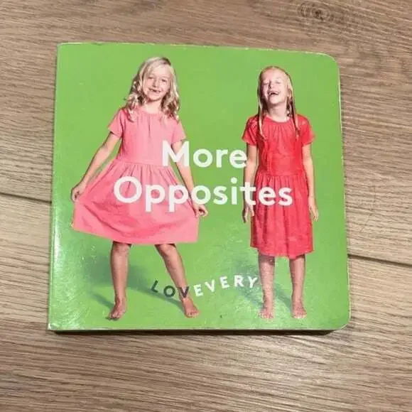 Lovevery More Opposites Board Book
