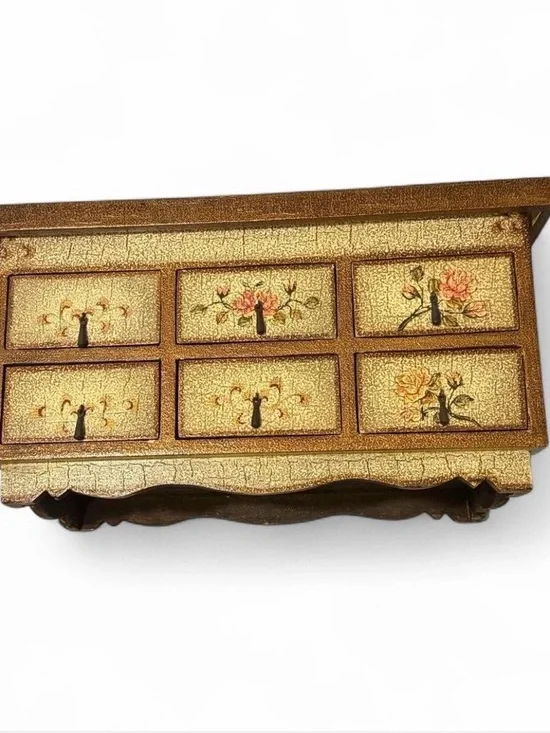 Vintage Florentine Jewelry Box
