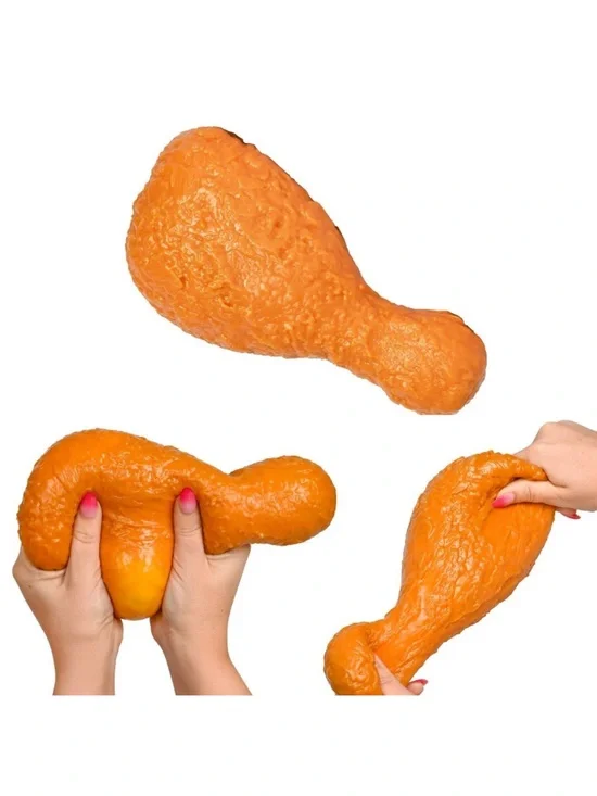 Sunny Days Squeezy Fried Chicken Leg Fidget Toy | Limited Edition Americana