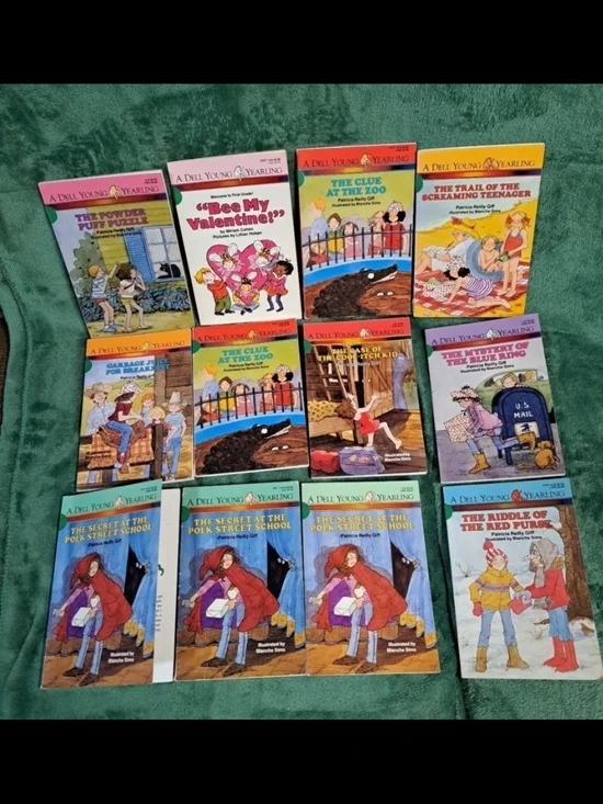 (12) Dell Young Yearling books kids chapter books