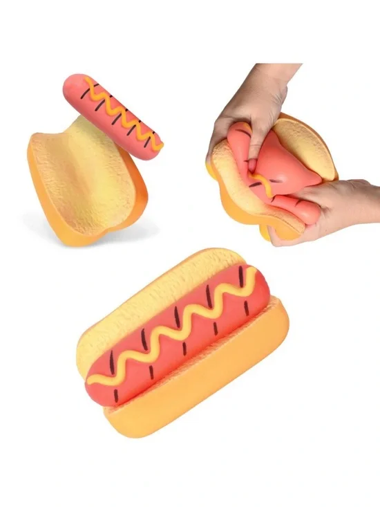 Sunny Days Squeezy Hot Dog Fidget Toy | Limited Edition Americana | New