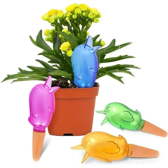 Self Watering Plant Automatic Dripper Watering Bird Reservoir Drip Irrigation