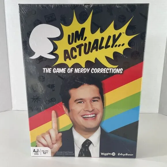 Um, Actually Deluxe Edition Board Game Based on The Dropout Game Show Sealed