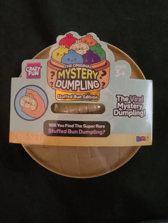 Mystery Dumpling Collectible STUFFED BUN MYSTERY DUMPLING - SEALED- UNOPENED