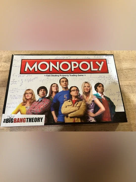 Monopoly The Big Bang Theory  Hasbro 2014 TV Show READ