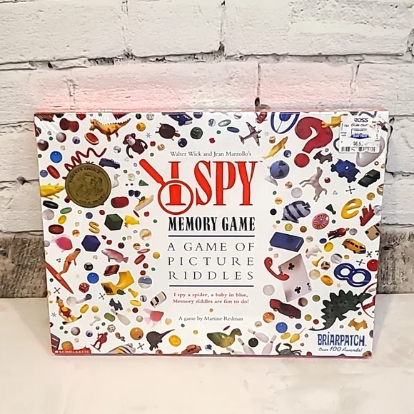 I SPY Memory Game by Briarpatch Scholastic Game, Parents Choice Award NIB/NWT