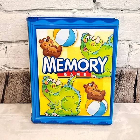 Rare Milton Bradley Memory Game Classic Preschool Collection Bookshelf Ed. 2006