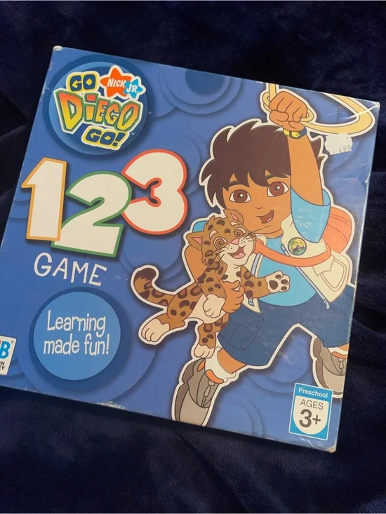 Go Diego Go! 1-2-3 Game - Blue