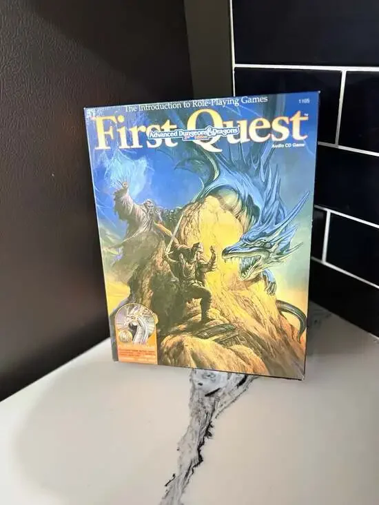 Advanced Dungeons & Dragons 2nd Edition First Quest Audio CD Game Box Set
