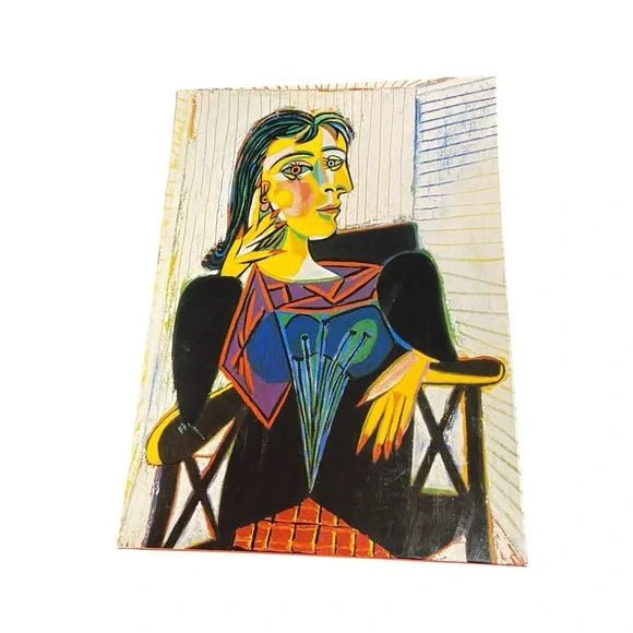 1994 Picasso Retrato de Dora Maar 500 Piece Puzzle Spadem Vegar Complete Art