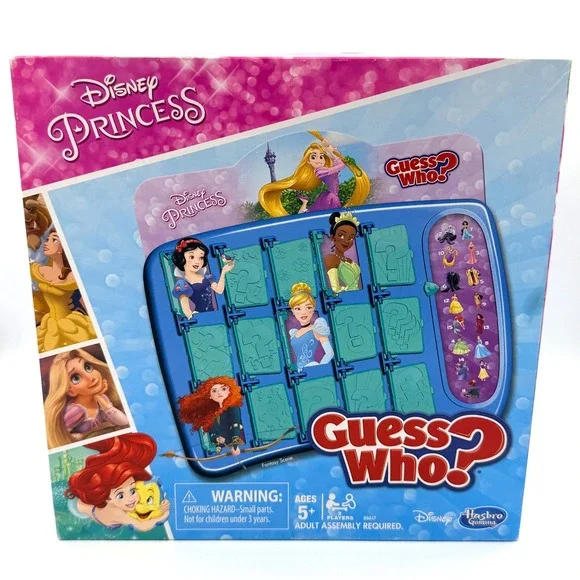 Disney Princess Guess Who? Board Game‎ Hasbro Complete