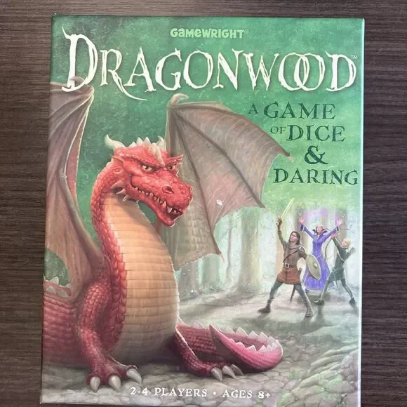 Dragonwood, A Game Of Dice And Daring By Gamewright Games Complete EUC