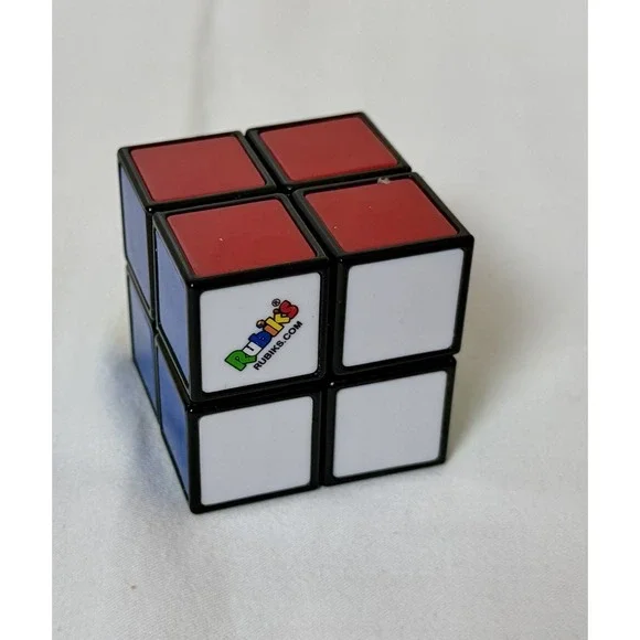 Official Rubik's 2x2 Pocket Cube Mini Puzzle Toy Brain Teaser Game