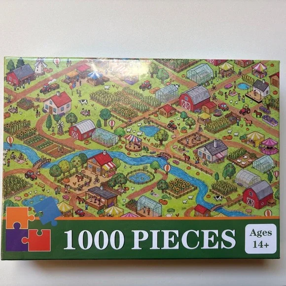 1000 Piece Country Life Puzzle New